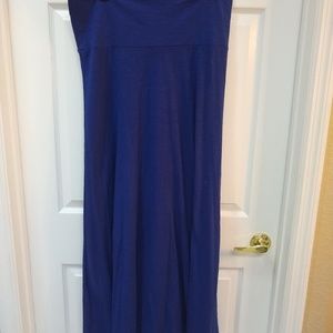 LuLaRoe XL Maxi dress Blue